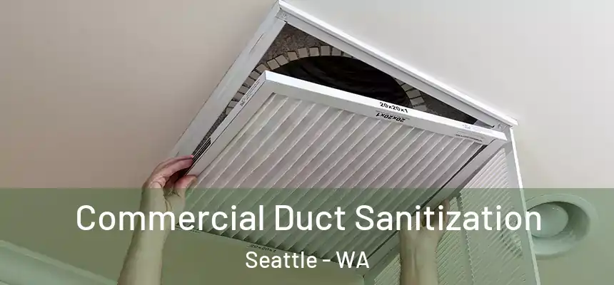 Commercial Duct Sanitization Seattle - WA